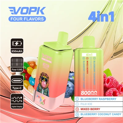VOPK Quatre Saveurs 80000bouffées